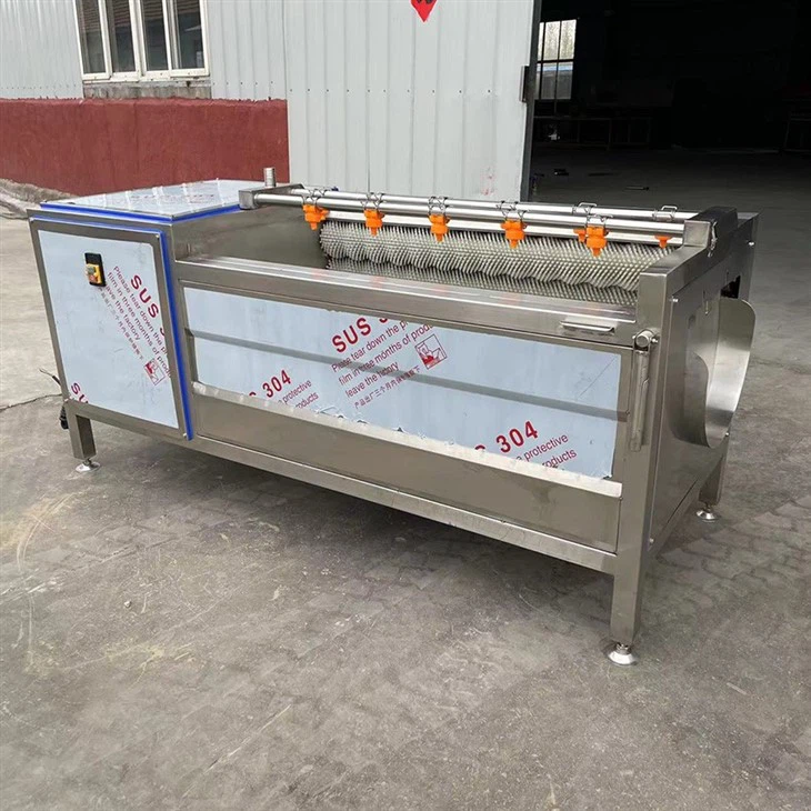Brush Type Fruit And Vegetable Washing Machine