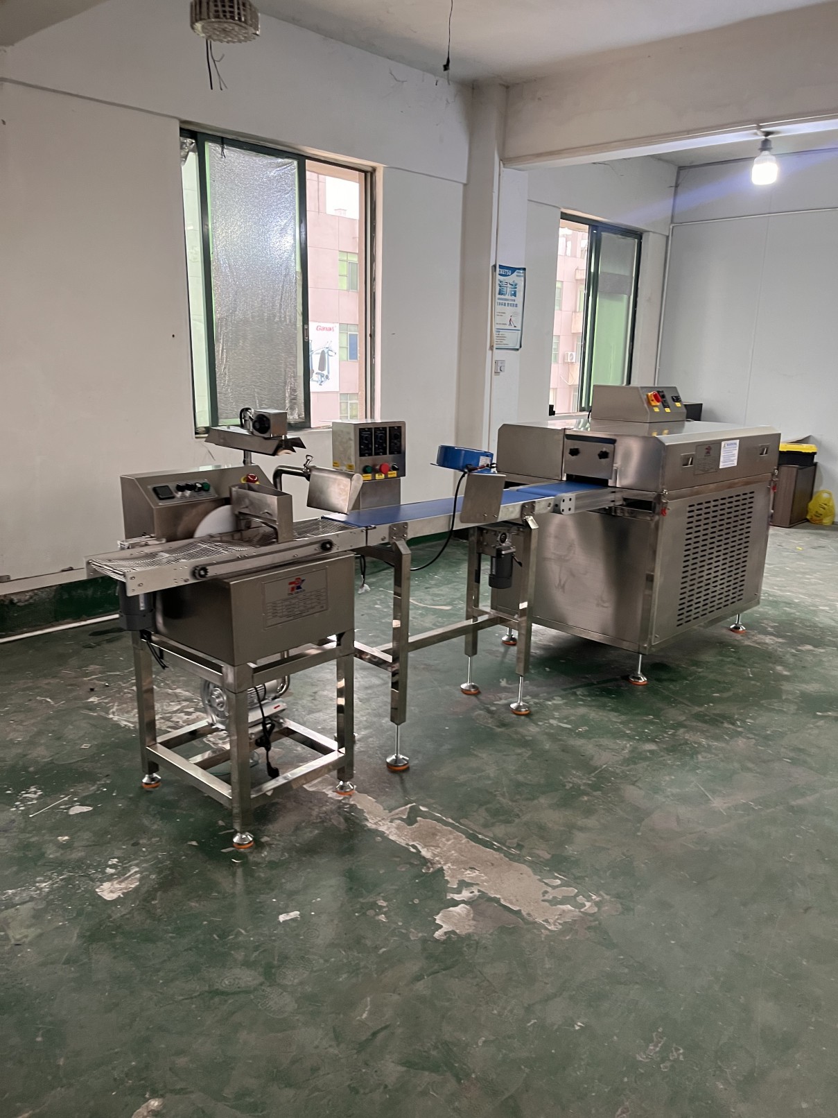 cooling tunnel for chocolate coating line 8 cooling tunnel for chocolate coating line 8